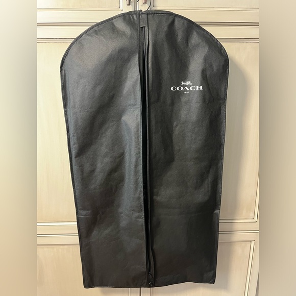 Coach Leather Moto Jacket with Knit Collar - Picture 13 of 16